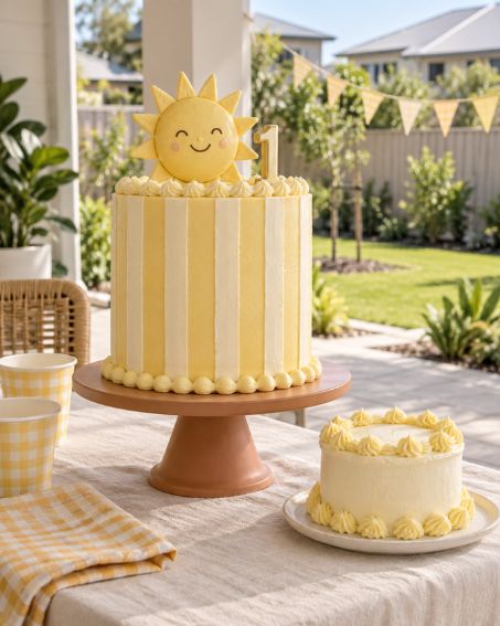 Custom two mango cakes by moments cake hand made
